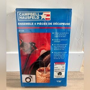 Campbell Hausfeld 10 Ft. 4-Piece Sandblasting Kit AT122601AV